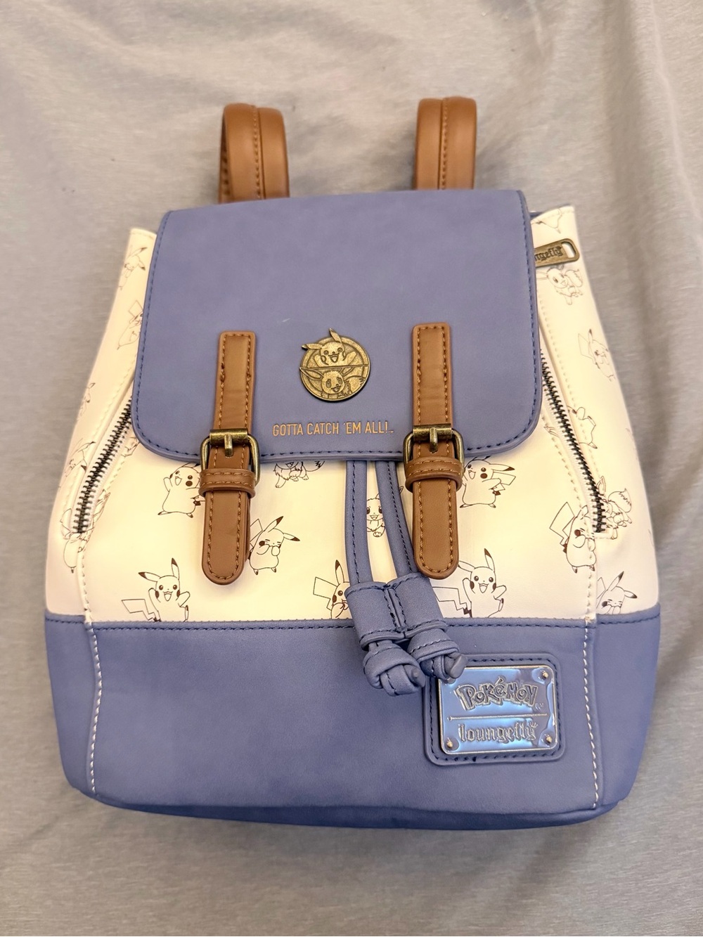 Loungefly Pokémon Eevee and Pikachu Mini Backpack